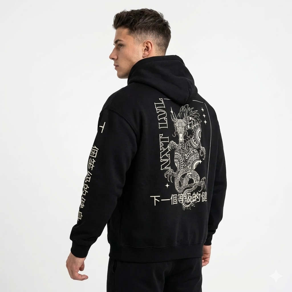 Oversize Fleeced Hoodie