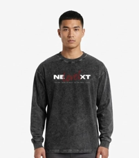 Acid Wash Long Sleeve Fitness